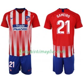 Divisa di Calcio Atlético Madrid GAMEIRO 21 Bambino Prima 2018/2019